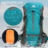 70L Wanderrucksack Wasserabweisender Produktbild-Vorschau 2