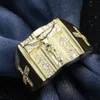 Mode Männer Frauen Strass Intarsien Jesus Kreuz Finger Ring Produktbild-Vorschau 3