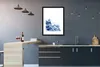 MuchoWow® Gerahmtes Poster Malerei - Ölfarbe - Natur 60x80 Produktbild-Vorschau 5