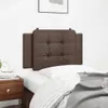 Kopfteil-Kissen "Zadar" Braun 90 cm Kunstleder Produktbild-Vorschau 3