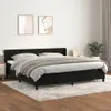 vidaXL Postel Boxspring s matrací černá 200x200 cm Velvet Náhled obrázku produktu 2