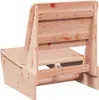 vidaXL Gartenstühle 2 Stk. 60x64x70,5 cm Massivholz Produktbild-Vorschau 6