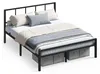 VASAGLE Metallbett 140 x 200 cm, stabiler Bettrahmen mit Produktbild-Vorschau 1