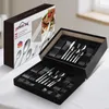 Besteck Set 12 Personen,72-tlg Edelstahl Besteckset,Cutlery Produktbild-Vorschau 6