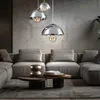 LED Hängeleuchte, 3-Flammig, Glas Kugeln, Chrom, D 51 cm Produktbild-Vorschau 5