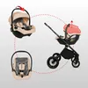 BabyLux® Kinderwagen 3in1 Set ROSSO, Beige Faltbar Leicht Produktbild-Vorschau 18