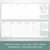 Tischkalender 2026 mit Aufsteller / Minty Leaves / Produktbild-Vorschau 3