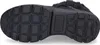 The image shows the sole of a black boot. Voir les images du produit