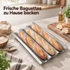 Molde para baguette, con capacidad para 3 baguettes. Vista previa de la imagen del producto 2