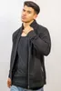 Mivaro Herren Sweatjacke ohne Kapuze aus 100% Bio Baumwolle Produktbild-Vorschau 3