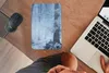 MuchoWow® Mauspad Mousepad Wald - Winter - Schnee 18x27 cm Produktbild-Vorschau 3