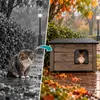 Katzenhaus XL Katzenhütte Katzenhöhle Outdoor draußen Produktbild-Vorschau 5