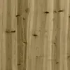 A close-up, full-frame view of a wooden surface, likely a gabion bench, showing the grain and knots of the wood. Anteprima dell’immagine prodotto