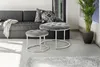 Hocker Becky 800 2er-Set Grau / Silber Produktbild-Vorschau 3