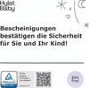 Babywanne, Sitz, Ständer, Abfluss – Grau Produktbild-Vorschau 2