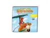 Cartoon dragons on a vehicle with a parasol against a sky background. Produktbild-Vorschau