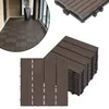 XMTECH 22 Stück WPC Klickfliese Terrassenfliesen 30x30cm Produktbild-Vorschau 1