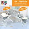 Baby Vivo Design Kinderhochstuhl aus Kunststoff - Tippy in Produktbild-Vorschau 4