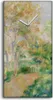 Wandkunst Leinwand Bild Uhr 30x60 Gemälde Abstrakte Park Produktbild-Vorschau 1