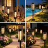 4 Stuks Tuinlampen op Zonne-energie, Warmwit, LED Productafbeelding-voorbeeld 3