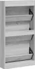 vidaXL Schuhschrank Grau Sonoma 59x17x108 cm Holzwerkstoff Produktbild-Vorschau 5