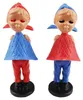 Magnetische Kusspuppen klassisch blau rot küssendes Paar Produktbild-Vorschau 3