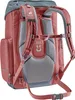 The back view of a red Deuter daypack. Voir les images du produit
