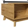 Table basse Merax réglable en hauteur, avec porte à Voir les images du produit 13