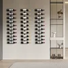 3x Weinregal aus Metall Flaschenhalter Flaschenregal Produktbild-Vorschau 1