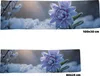 Pastellblaue Blume Eishandtuch mit Eiskristallen Produktbild-Vorschau 3