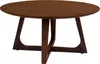 Couchtisch >Hellerup< in Braun, Nussbaum - 75x36x75cm Produktbild-Vorschau 1