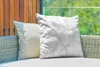 MuchoWow® Outdoor Kissen - Marmor - Stein - Weiß - 50x50 cm Produktbild-Vorschau 3