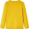 vidaXL Kinder-Langarmshirt Ocker 104 Produktbild-Vorschau 1