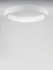A white ring-shaped ceiling light is shown against a white background. Produktbild-Vorschau