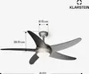 Klarstein smart stropný ventilátor so svetlom, priemer Náhľad obrázku produktu 8