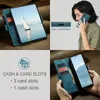 Galaxy Z Fold6 Hülle, Retro Kunstledertasche mit Produktbild-Vorschau 5