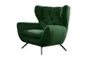 KAWOLA Sessel CHARME Hochlehnsessel Cord smaragd Produktbild-Vorschau 4