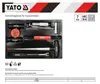 Yato YT-0845, Nerezová ocel, 7 kusů Náhled obrázku produktu 7