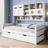 Merax Tagesbett Holz-Sofabett 90x200cm, Multifunktionsbett Produktbild-Vorschau 2
