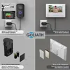 GOLIATH Funk Video Türsprechanlage | 120° Winkel | Produktbild-Vorschau 5