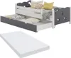 A children's bed with a pull-out drawer and a mattress. Náhľad obrázku produktu