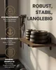 SONGMICS Wandboard aus Holz, modernes Regal, schwebend, für Produktbild-Vorschau 4