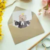 Mr. & Mrs. Panda valentinstagskarte Pfarrerin Herz - Grau Produktbild-Vorschau 3
