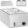 Elektrický vařič s kohoutkem 2 x GN 1/2 600 W Náhled obrázku produktu 1