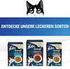 A marketing image for Felix Soup cat food, showing three boxes of the product with a cartoon cat illustration at the top. Produktbild-Vorschau