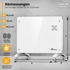 Tresko Smart Infrarotheizung 2000 W GPH-20EA Weiss Produktbild-Vorschau 7