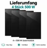 GreenSun Solar Solarmodul 4x 500W Bifazial Glas-Glas N-Type Produktbild-Vorschau 7