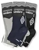 Umbro Pánske Ponožky Quarter 9 Párov Bavlnené Mix Farieb Náhľad obrázku produktu 6