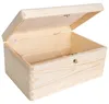 Creative Deco Houten Doos met Sleutel Opberg-Kist, 30 x 20 Productafbeelding-voorbeeld 1