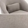 Poltrona girevole 360° con cuscino, Grigio Anteprima dell’immagine prodotto 5